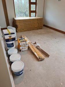 Living Floors - V4 Engineered Wood Before