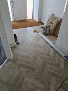 Preparation for fitting Luxury Vinyl Tiles - Bournemouth